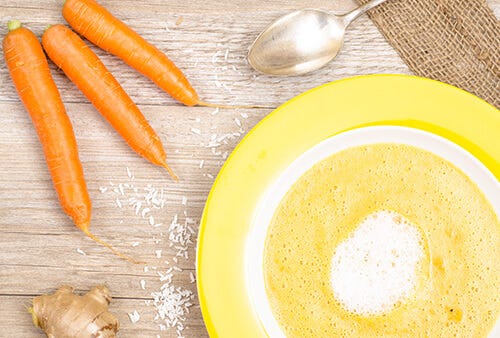 Ginger and Carrot soup