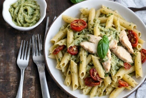 Chicken Pesto Pasta 