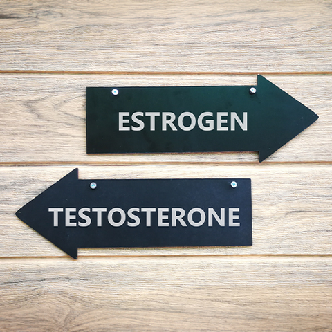 Oestrogen and testosterone levels