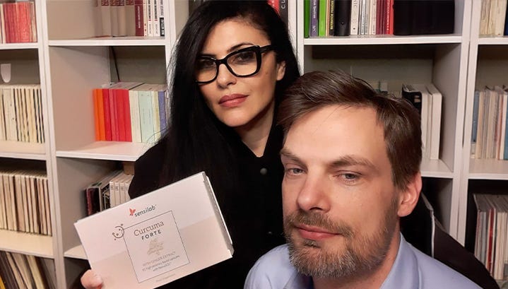 Juliana and her husband
