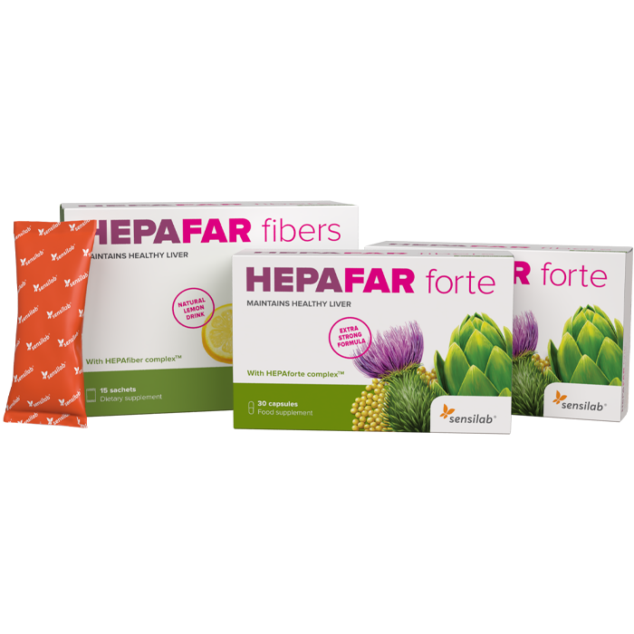 Sensilab | Hepafar Leber Detox 1-Monatspaket