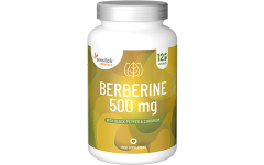 Essentials Berberiini 500 mg korkea annos, vegaaninen, HCI 97%, 120 kapselia