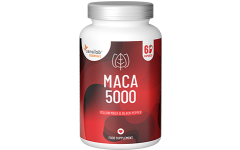 Essentials Maca 5000 de dose alta - vegano, 60 cápsulas