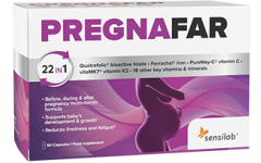 PregnaFar - vrhunski vitamini za nosečnice s folati in jodom