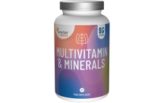 Essentials Multivitamine und Mineralien hochdosiert, 90 Kapseln