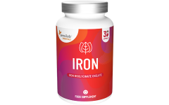 Essentials Iron: Ferro 40 mg - Alto dosaggio - Vegano, 30 capsule