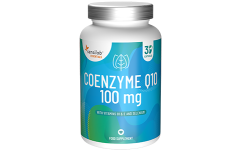 Essentials Koenzým Q10 vysoká dávka 100 mg – Vegan, 30 kapsúl