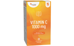 Essentials Vitamin C 1000 mg hochdosiert – vegan, 15 Beutel