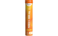 Essentials Power C, vitamina C în doză mare 1000 mg - vegan, 20 de tablete efervescente