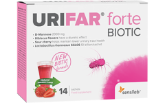 UriFar forte Biotic - D-mannoosi jauhe, probioottien kanssa