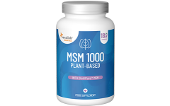 Essentials MSM 1000 mg hochdosiert, pflanzliche Basis - 180 Kapseln