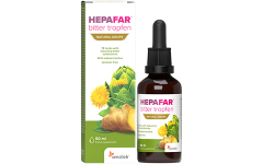 Hepafar Bitter Drops 50 ml, 15 Herbs, Natural Digestive Bitters