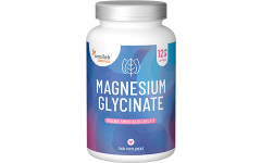Essentials Magnesium Glysinaatti 750 korkea annos - Vegaaninen, 120 kapselia