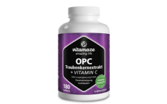 OPC grape seed extract high strength + vitamin C, 180 capsules