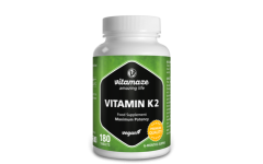 Vitamina K2 200 µg de alta dose, 180 comprimidos vegan