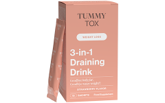 Draining Drink 3-en-1 (Fraise): boisson contre la rétention d'eau