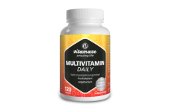 Multivitamin Daily high strength (without iodine), 120 vegetarian capsules