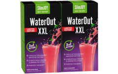 WaterOut XXL - Edition Limitée, saveur casis 1+1 OFFERT