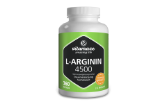 L-Arginín, vysoká dávka 4500 mg, 360 kapsúl 