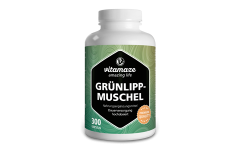 Grünlippmuschel Pulver 500 mg hochdosiert, 300 Kapseln