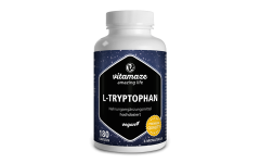 L-Tryptophan 500 mg hochdosiert, 180 vegane Kapseln