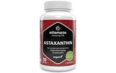 Vitamaze Astaxanthine naturelle 4 mg, 90 gélules végétaliennes