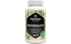 Incienso en dosis alta 900 mg dosis diaria, 120 cápsulas veganas 