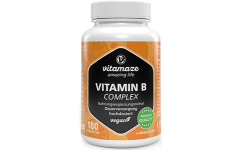 Vitamin B kompleks visoke doze, 180 veganskih tableta