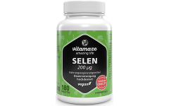 Selenium 200 µg high strength, 180 vegan tablets 