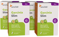 Garcinia Slim: Perdita di peso rapida ed efficace con il 60% di HCA - 4 confezioni