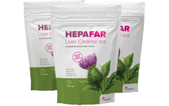 HEPAFAR Liver Cleanse tea – čaj na očistu pečene 1+2 ZDARMA