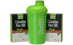L-Carnitine Pure 500 2x + Shaker ZDARMA
