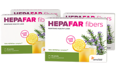 Hepafar fibers - napitek za razstrupljanje jeter 2+2 GRATIS