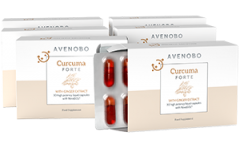 AVENOBO Curcuma Forte - Programma di 6 mesi