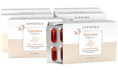 AVENOBO Cúrcuma Forte: 6 unidades