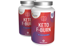 Essentials Keto F-Burn - Alto dosaggio - Vegano, 120 capsule