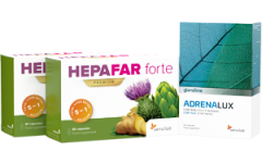 2x Hepafar forte PREMIUM + AdrenaLux