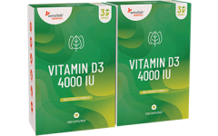 Essentials Vitamin D3 4000 IU, visok odmerek, 60 kapsul