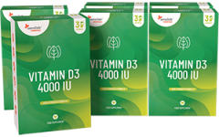 Essential Vitamina D3 4000 IU - fornitura per 12 mesi