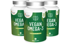 Essentials Vegan Omega-3 hochdosiert – vegan, 90 Kapseln