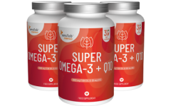 Essentials Super Omega-3 + Q10 hochdosiert, 90 Kapseln