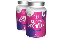 Essentials SUPER B-Komplex 1+1 GRATIS hochdosiert – vegan, 60 Kapseln