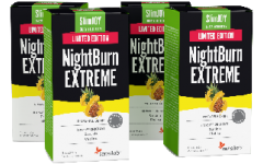 NightBurn EXTREME - Edition Limitée, saveur ananas x4