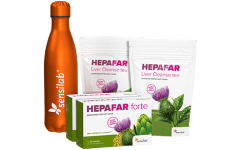 Paquete HEPAFAR Protección Hepática + botella GRATIS