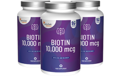 3x Essentials Biotin 10.000 mcg