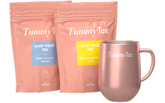 Daily Kick & Sleep Tight Tea + Caneca TummyTox GRÁTIS