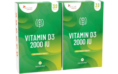 Essentials Vitamin D3 2000 IU 1+1 ZDARMA