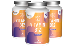 Essentials Vitamina B12 - Alto dosaggio - Vegano, 90 capsule