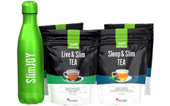 Pachet PretTea Slim + Sticla SlimJOY