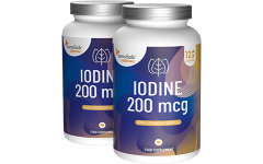Essentials Iodo 200 mcg de alta dose - vegan, 240 cápsulas